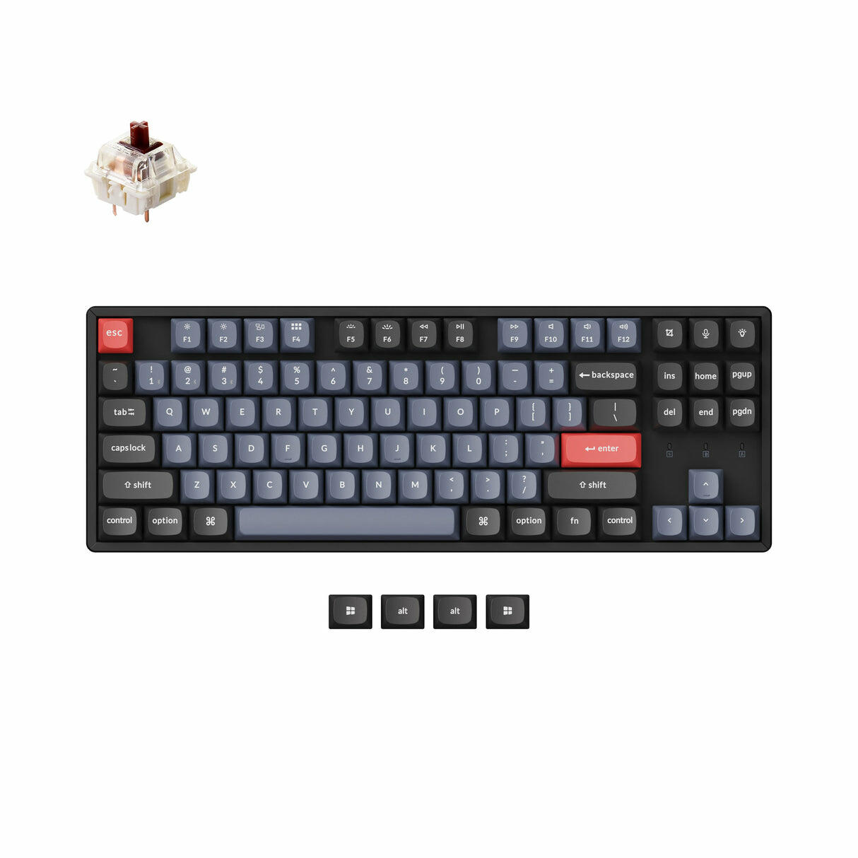 Keychron K8 Pro QMK/VIA toetsenbord