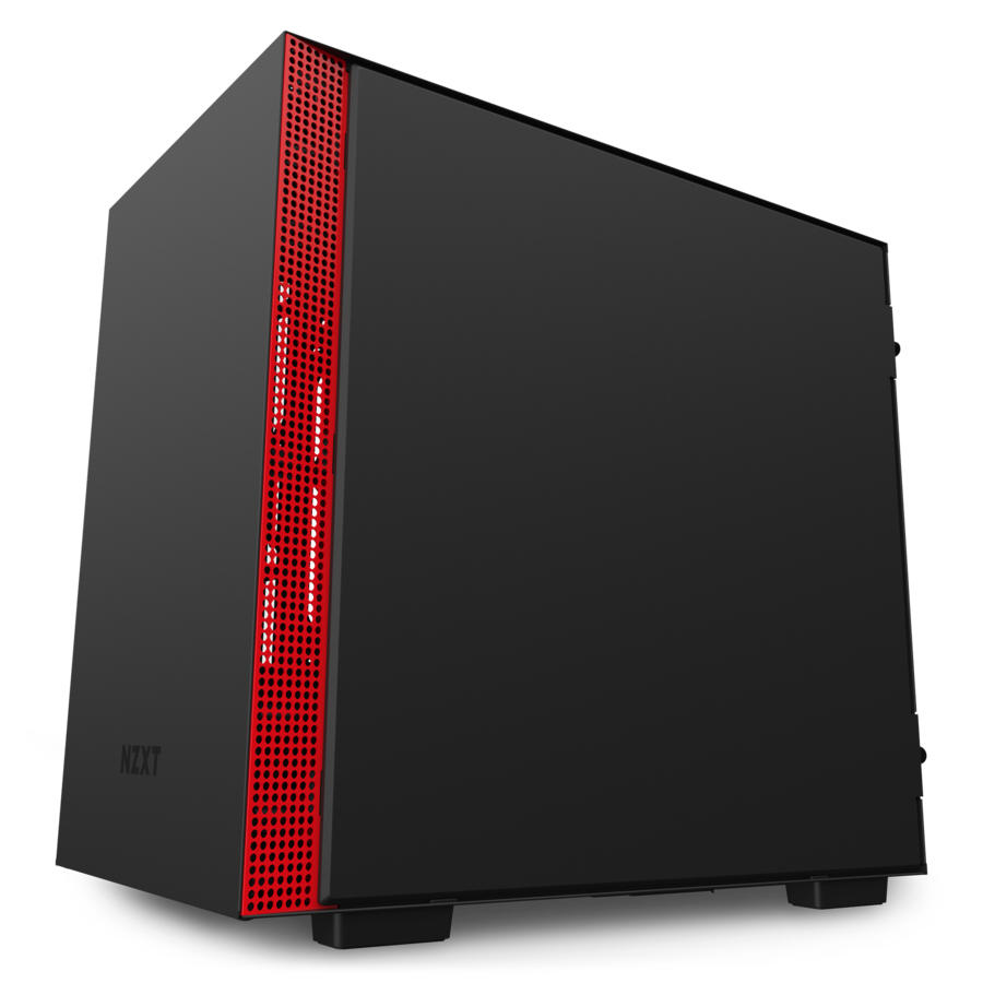 NZXT H210i rood