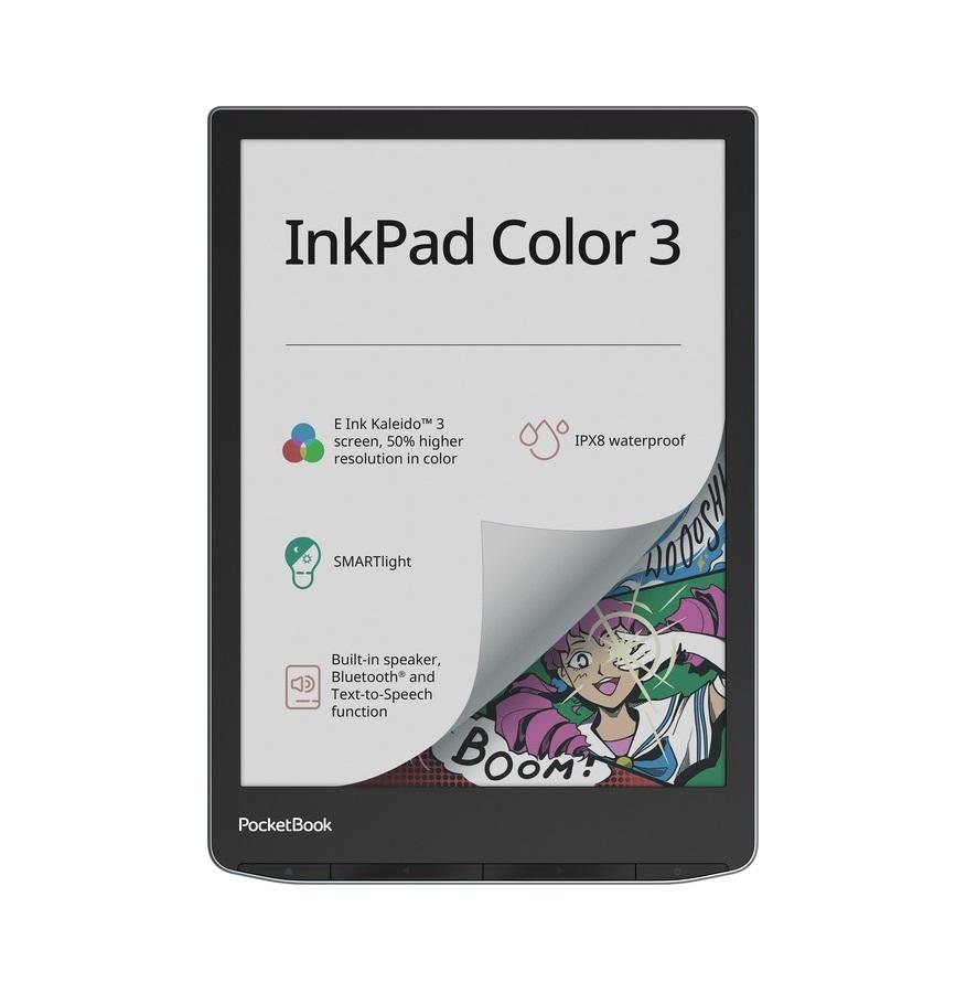 PocketBook InkPad Color 3 e-Reader grijs