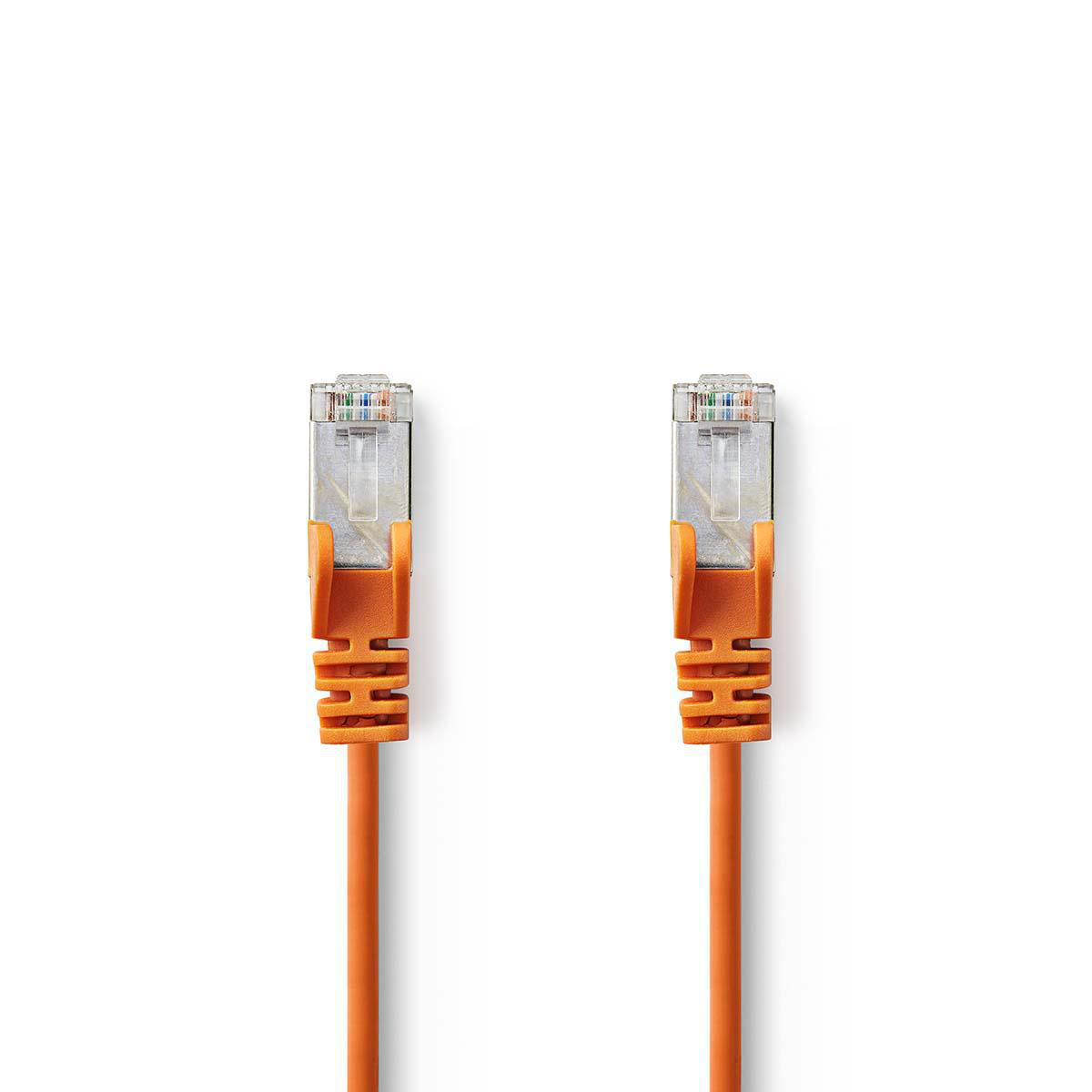 CAT5e SF/UTP kabel oranje 20m