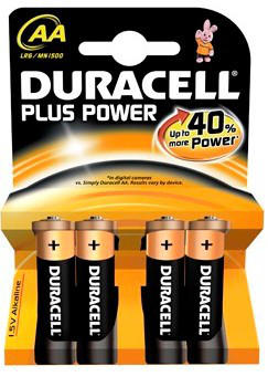 Duracell LR6 AA batterij 4 stuks