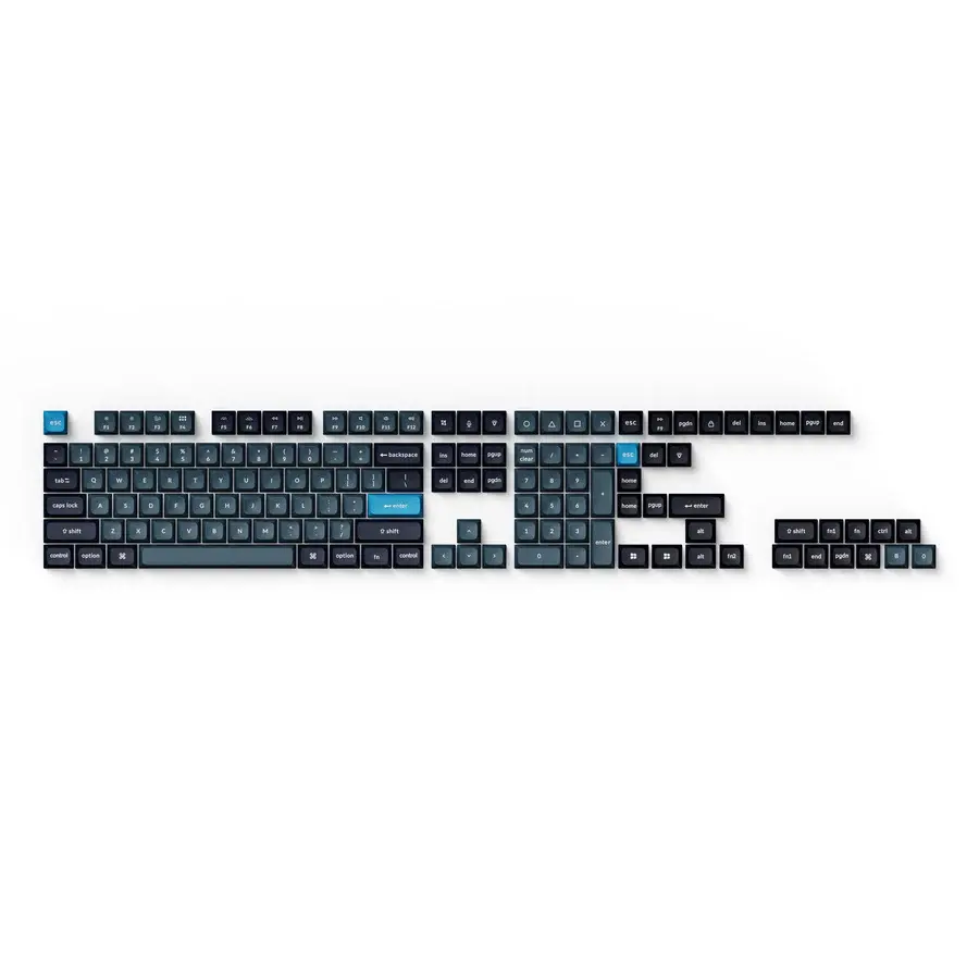 Keychron Double Shot KSA Keycaps blauw afbeelding