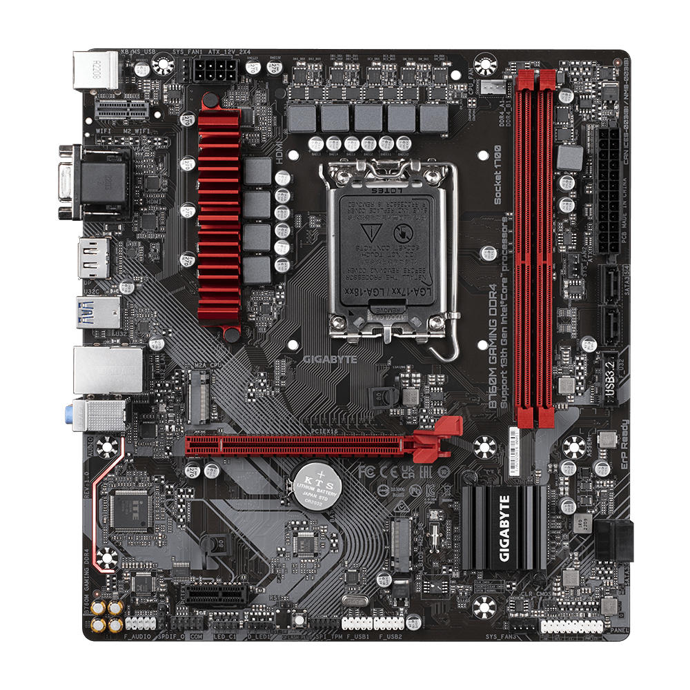 Gigabyte B760M Gaming DDR4 moederbord