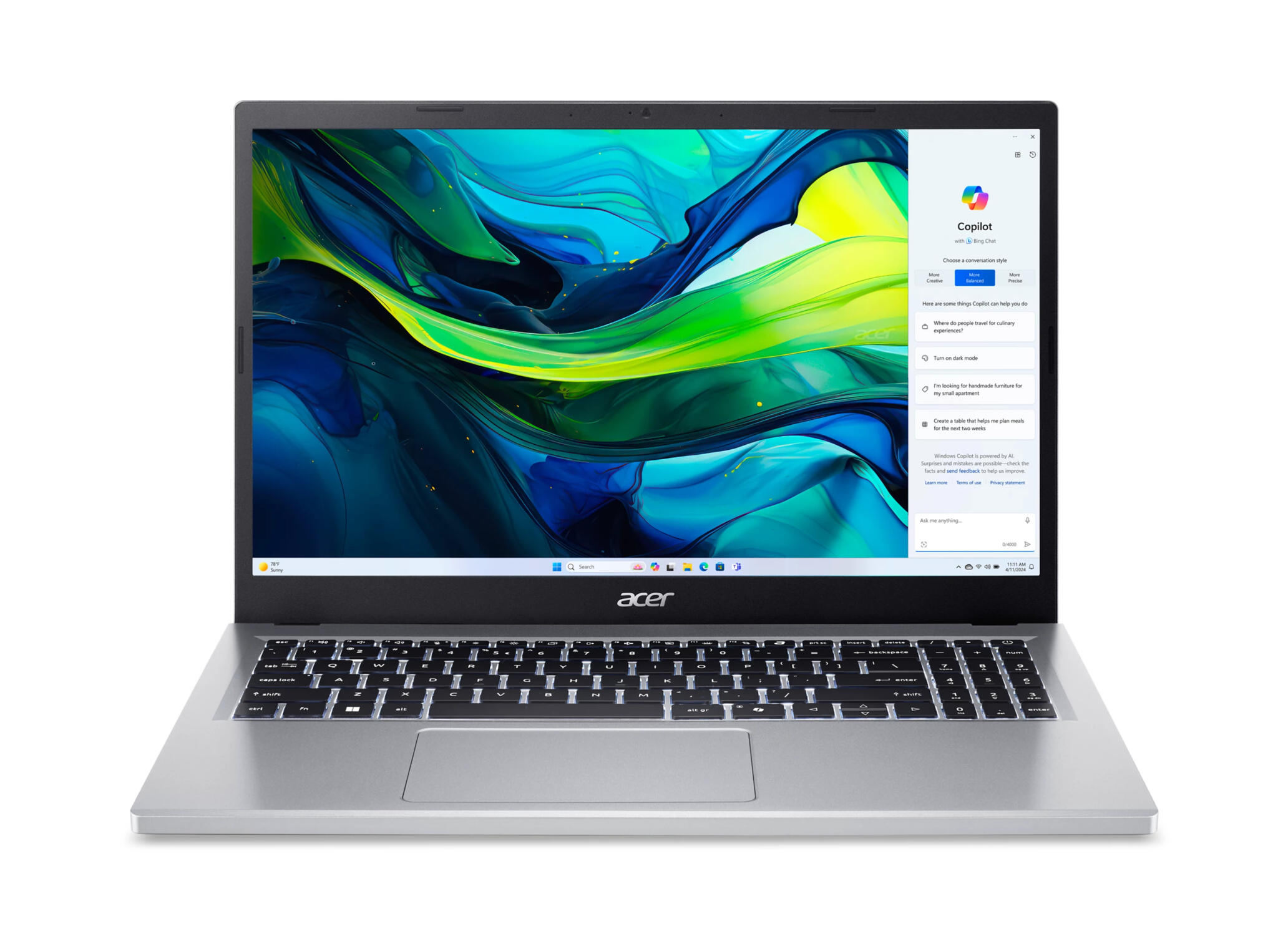 Acer Aspire Go 15 AG15-32P-3534 laptop aanbieding