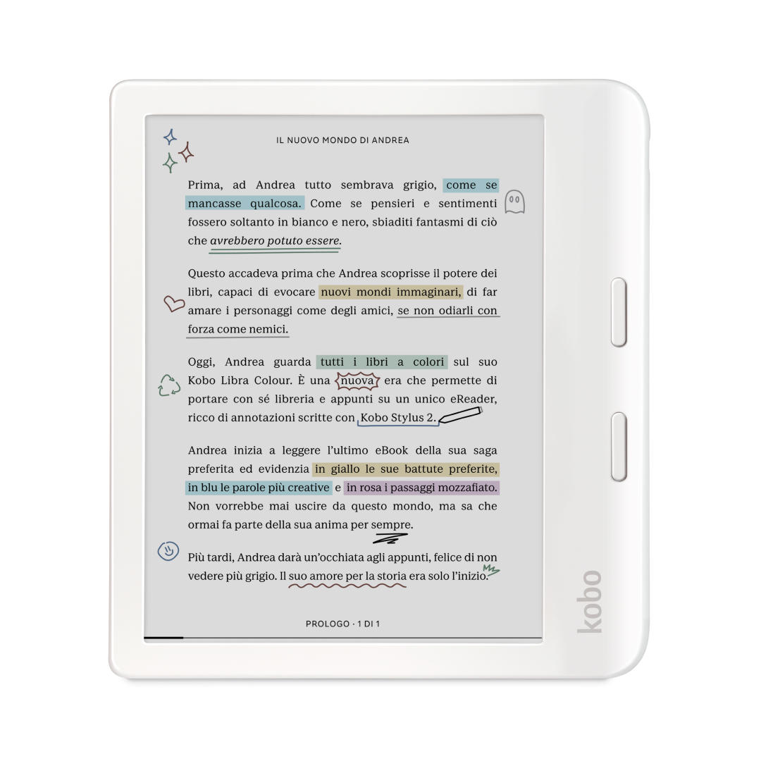 Kobo Libra 2 Colour e-Reader wit