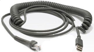 Zebra USB A-Series A, M-M, 4.57m (CBA-U09-C15ZAR)