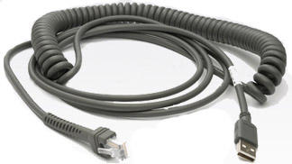 Zebra USB scannerkabel 4,6m
