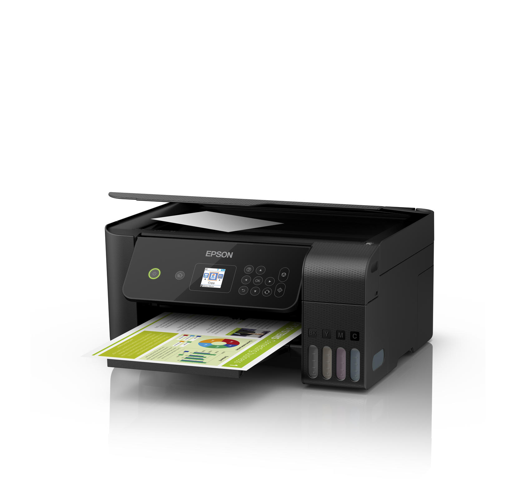 Epson Ecotank Et-2721 3-in-1 Multifunktionsdrucker Test Epson EcoTank ET-2721 printer - C11CH42408