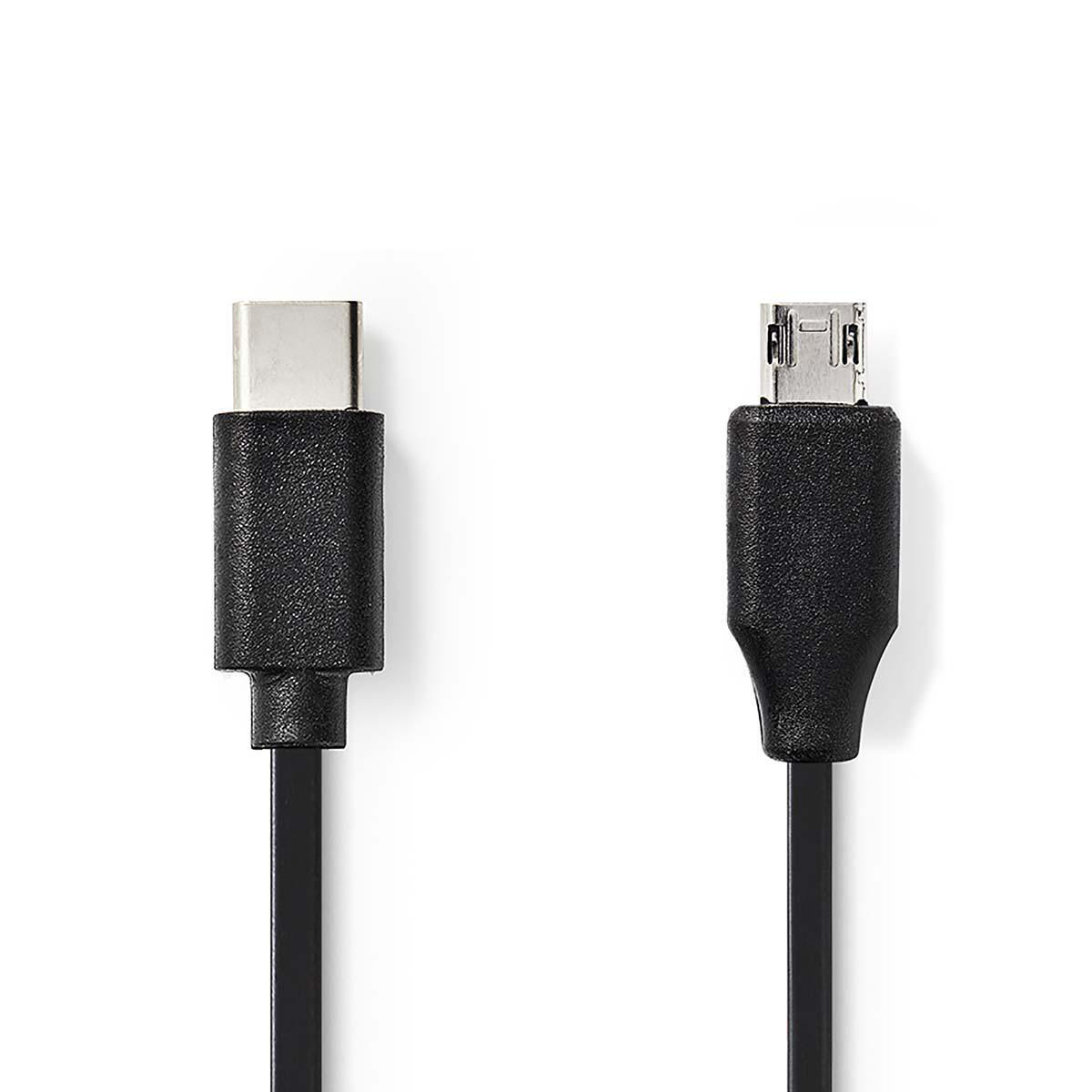 Nedis USB-C naar Micro USB 1m