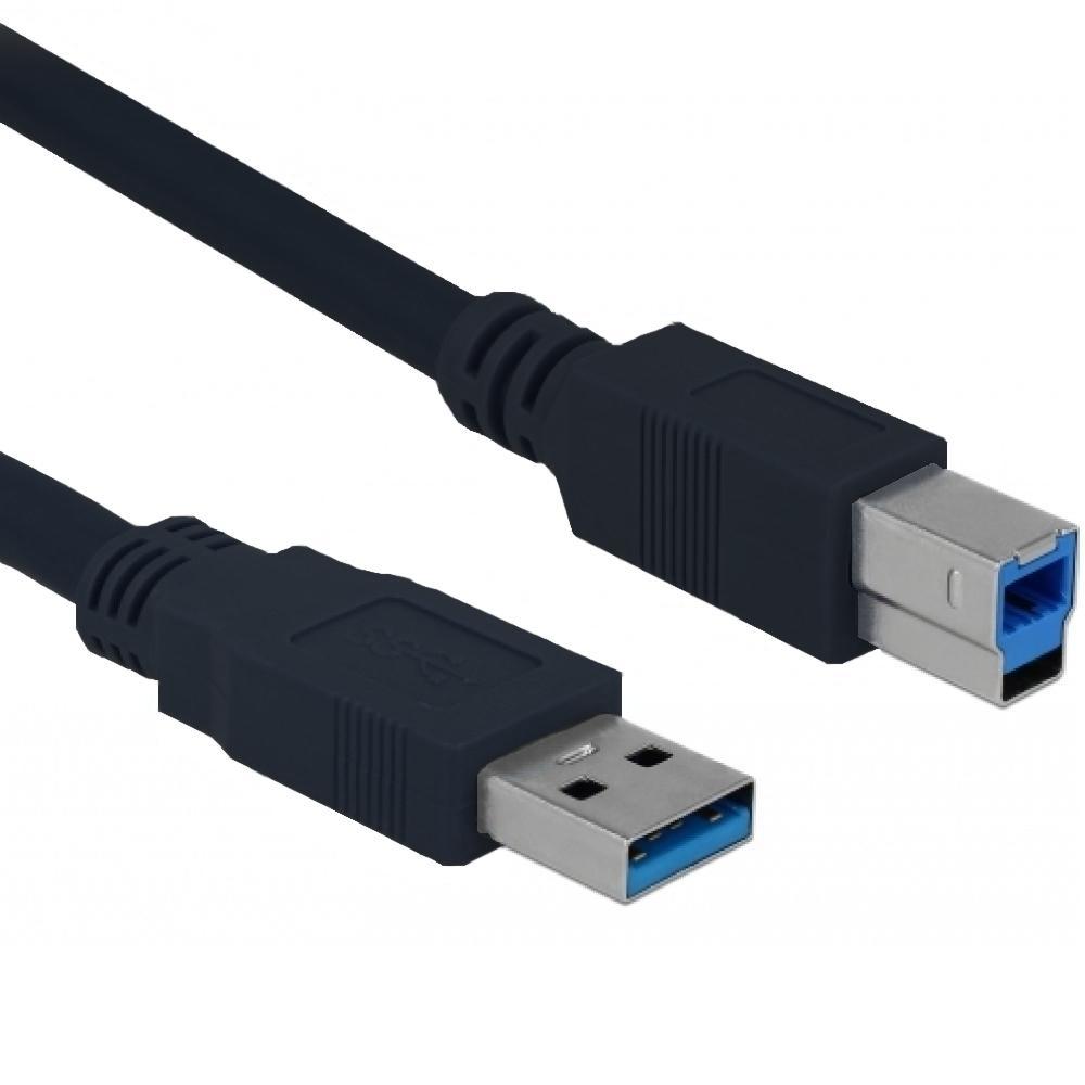Valueline USB 3.0 A naar B kabel M-M 1,5m