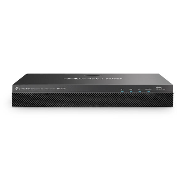 TP-Link VIGI NVR2008H-8MP PoE+ recorder afbeelding