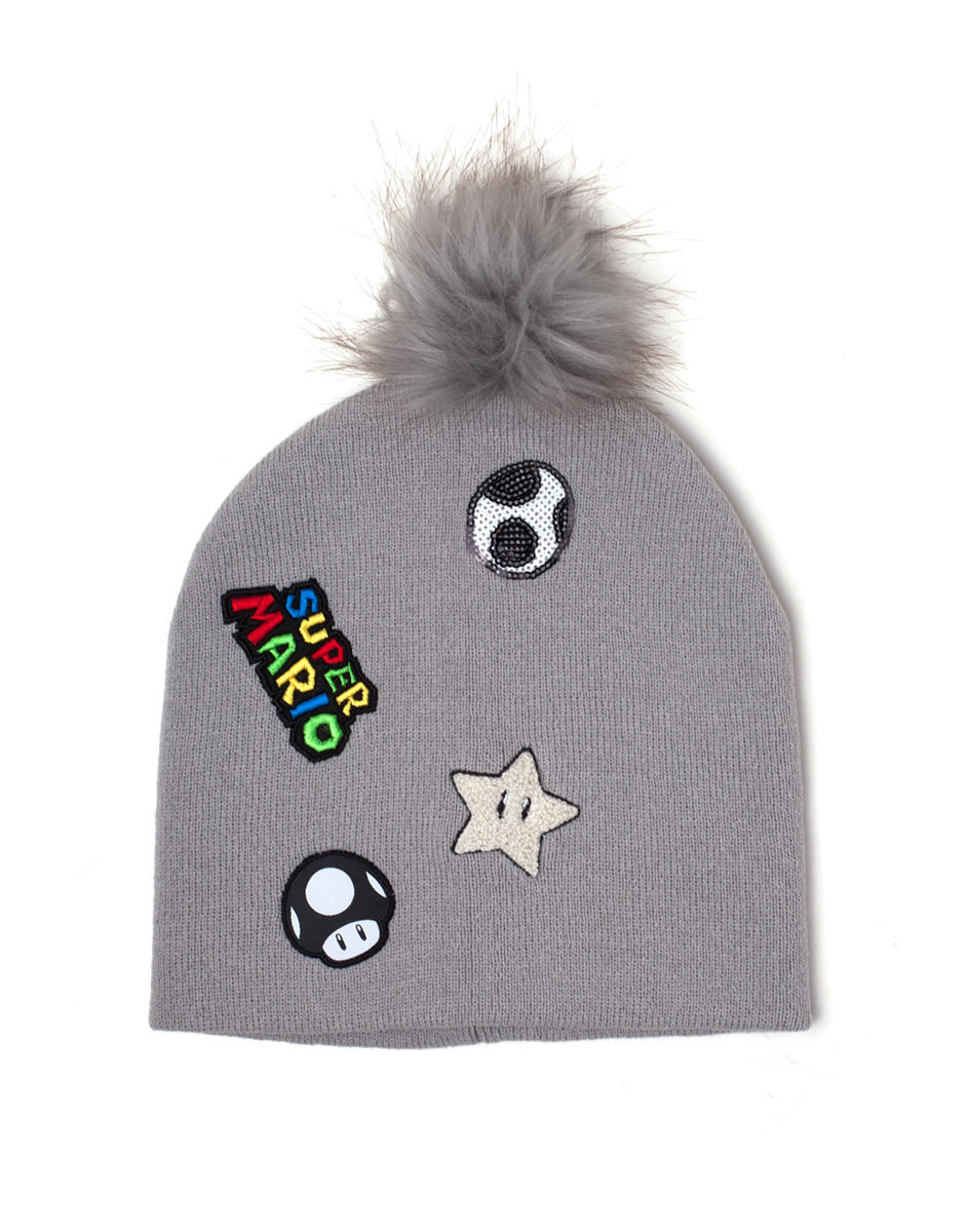 Difuzed Super Mario Patches Beanie difuzed kopen in de aanbieding Difuzed Super Mario Patches Beanie difuzed kopen in de aanbieding