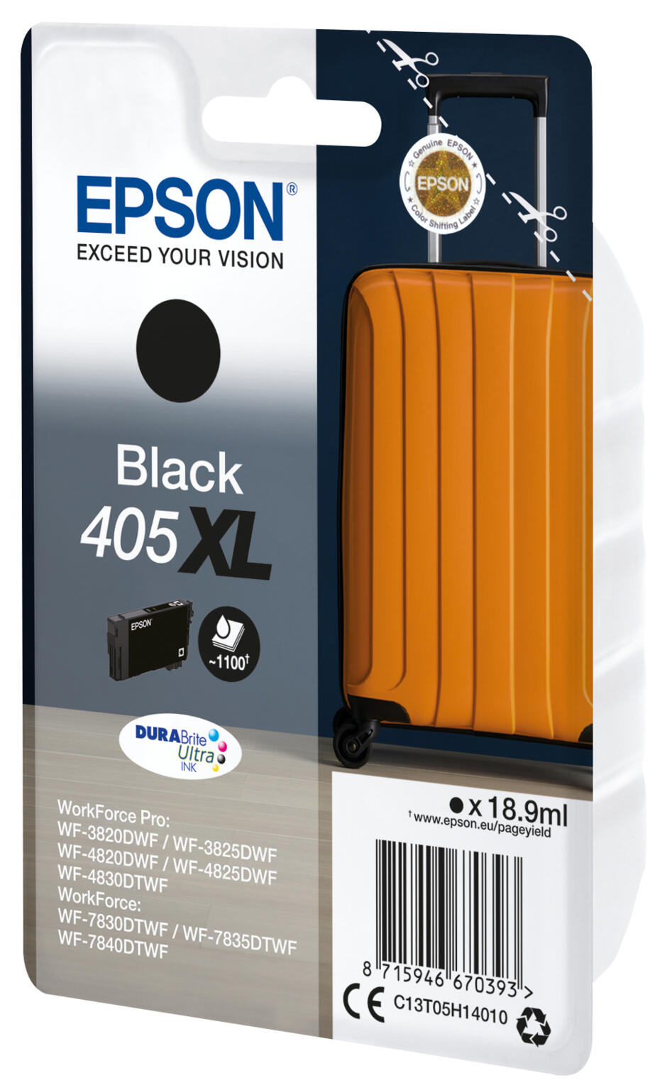 Epson 405XL zwart afbeelding 1