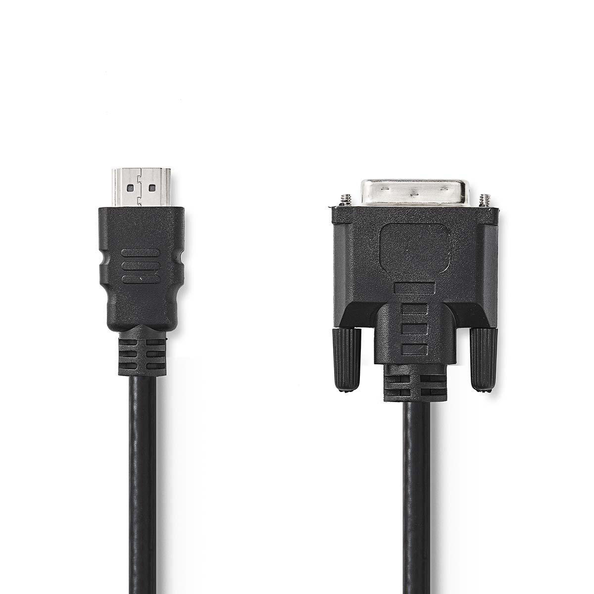 Nedis HDMI naar DVI-D kabel M/M 2m
