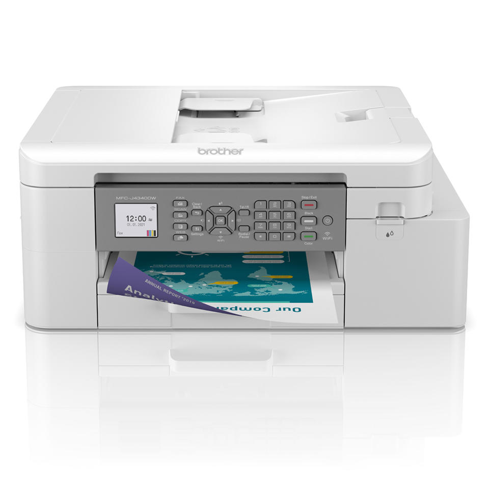 Brother MFCJ4335DW Multifunctionele printer A4 Printen, scannen, kopiëren WiFi, ADF, USB, Duplex