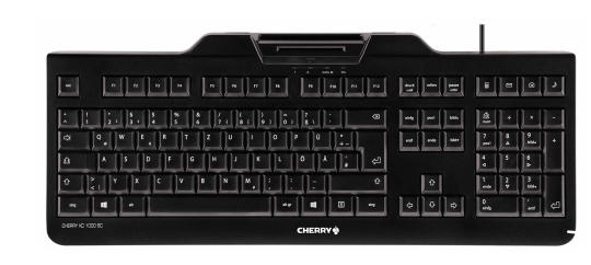 Cherry KC 1000 SC AZERTY zwart
