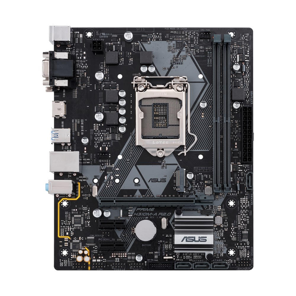 Asus Prime H310M-A R2.0 moederbord