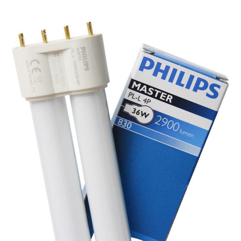 Philips Master PL-C 18W 830 4-pin (2 stuks)