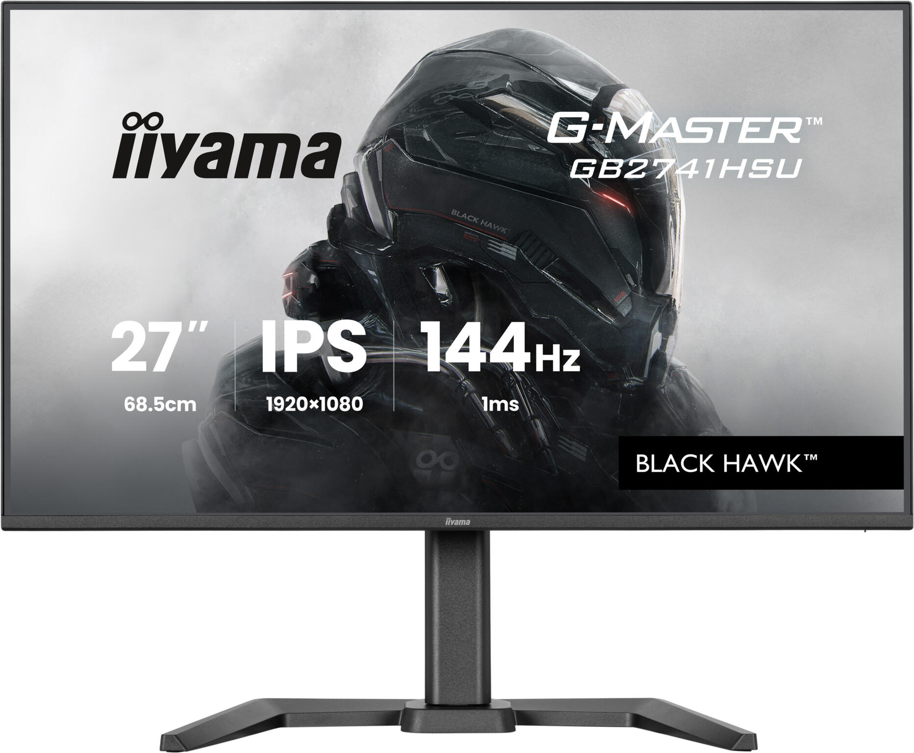 Iiyama G-Master GB2741HSU-B1 monitor afbeelding