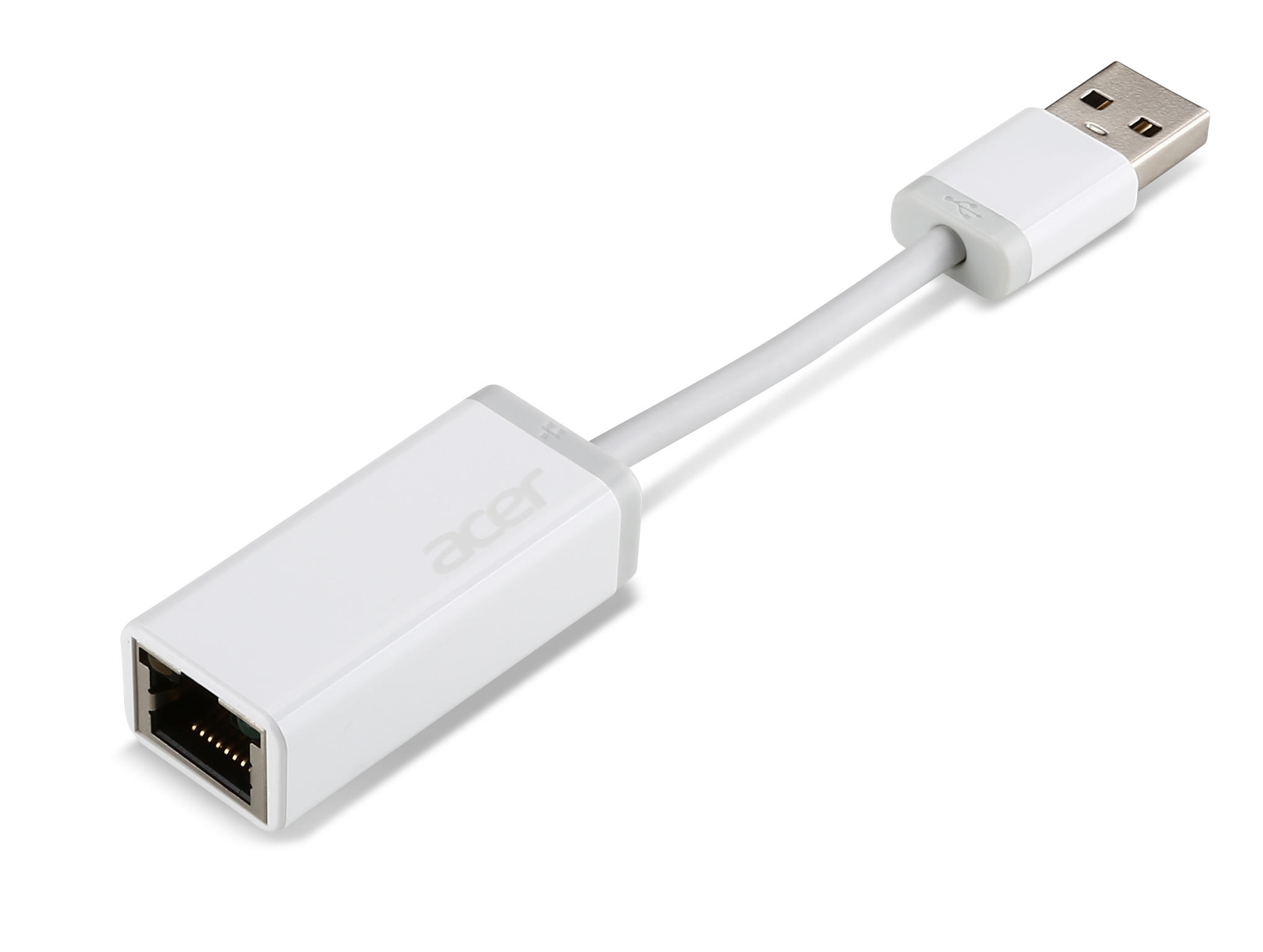 Acer USB 2.0 naar RJ45 adapter wit