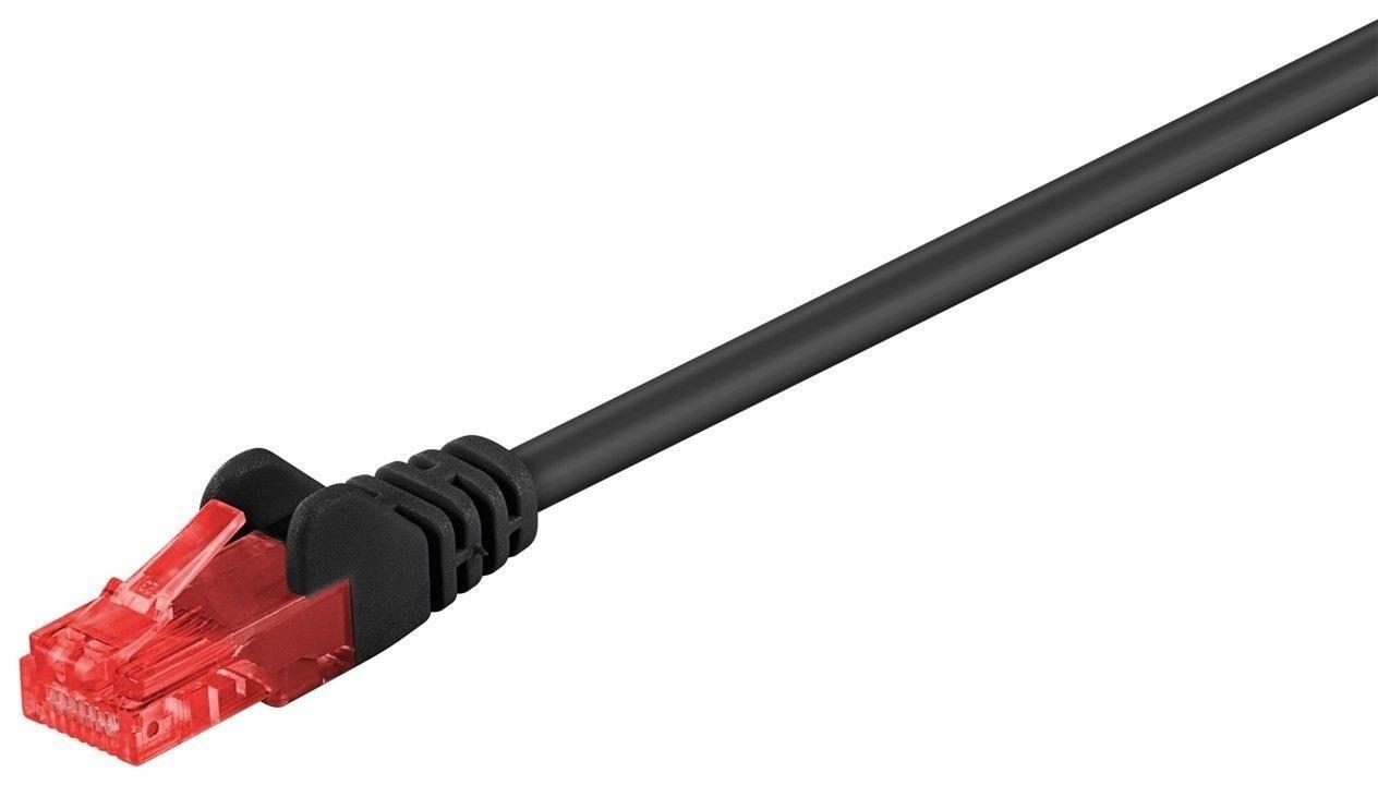 CAT6 S/FTP kabel 15m zwart