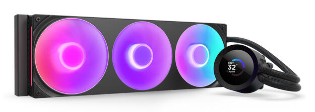 NZXT Kraken Plus 360 v2 RGB koeling zwart afbeelding