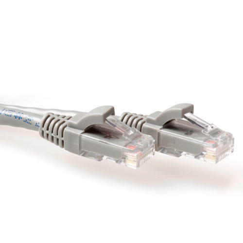 ACT CAT6 U/UTP kabel 2m grijs
