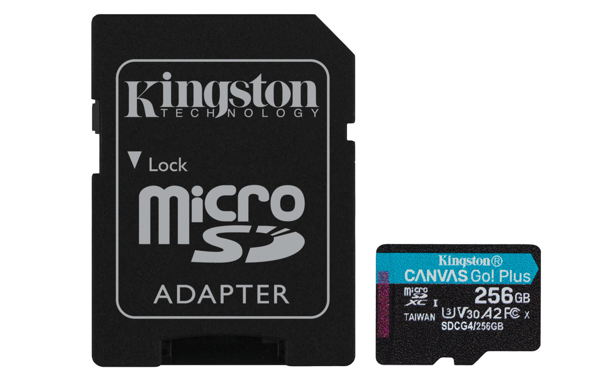 Kingston Canvas Go Plus 256GB microSD afbeelding