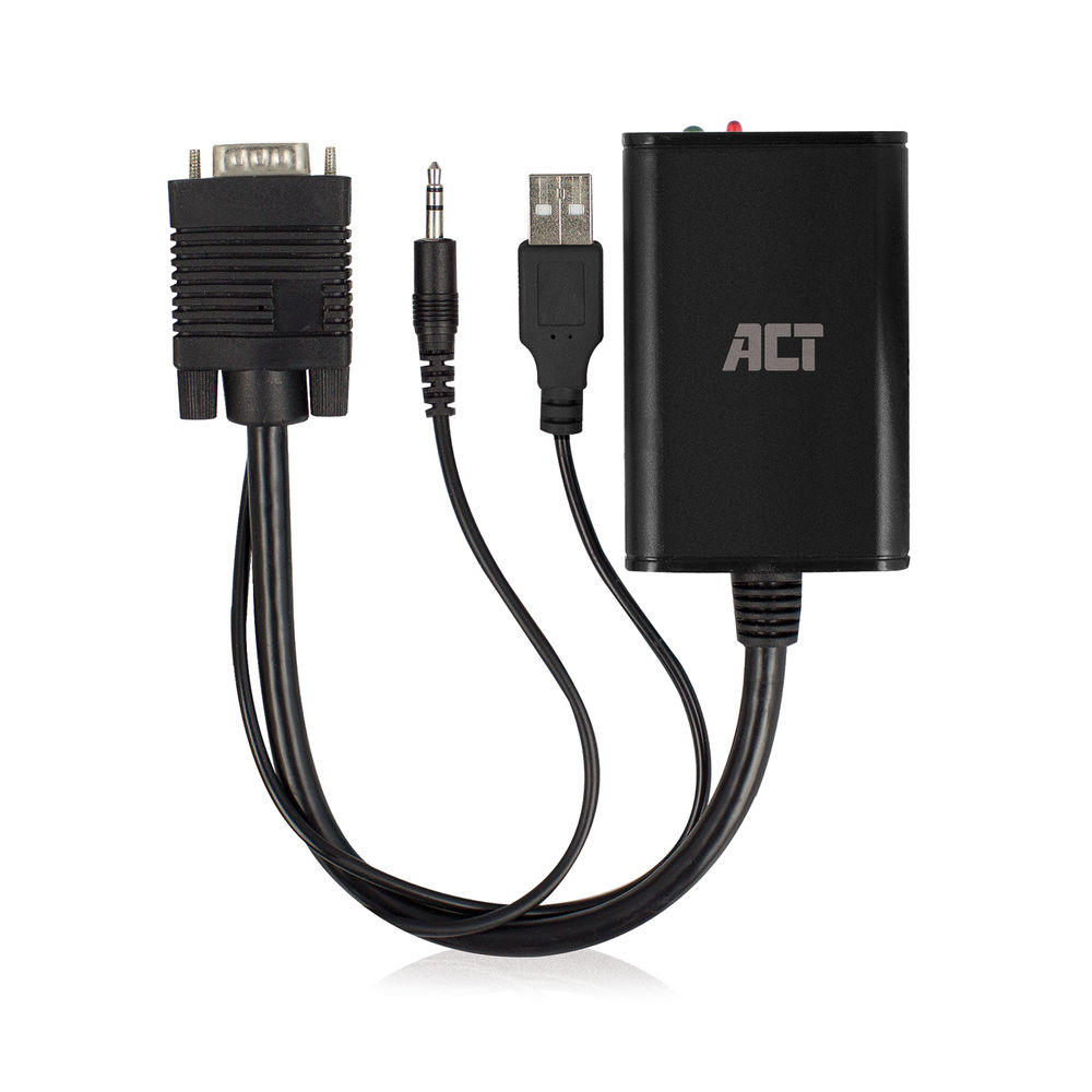 ACT VGA naar HDMI adapter met audio