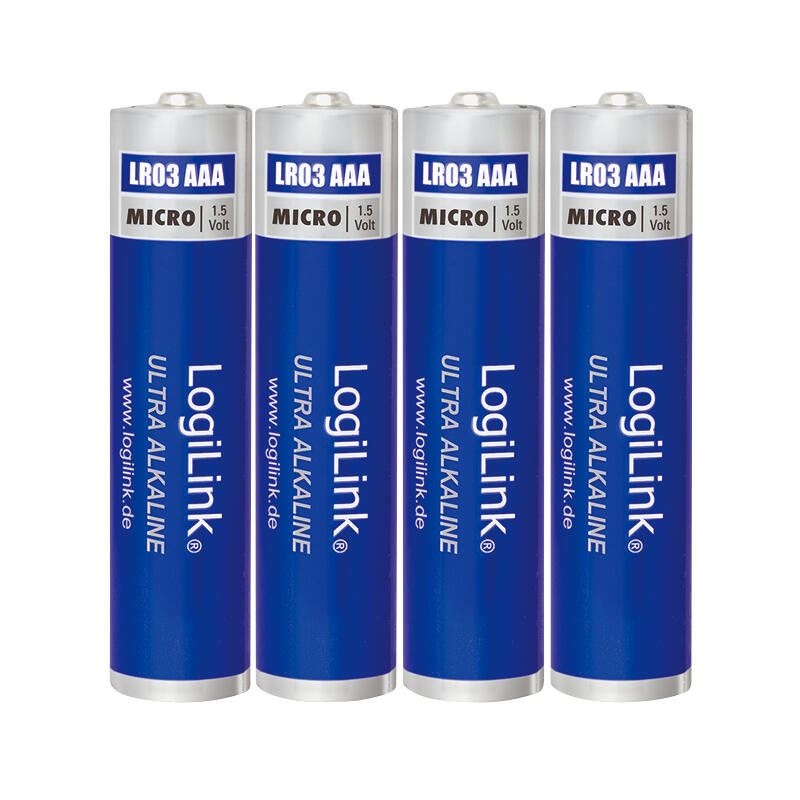 LogiLink AAA batterij 4 stuks