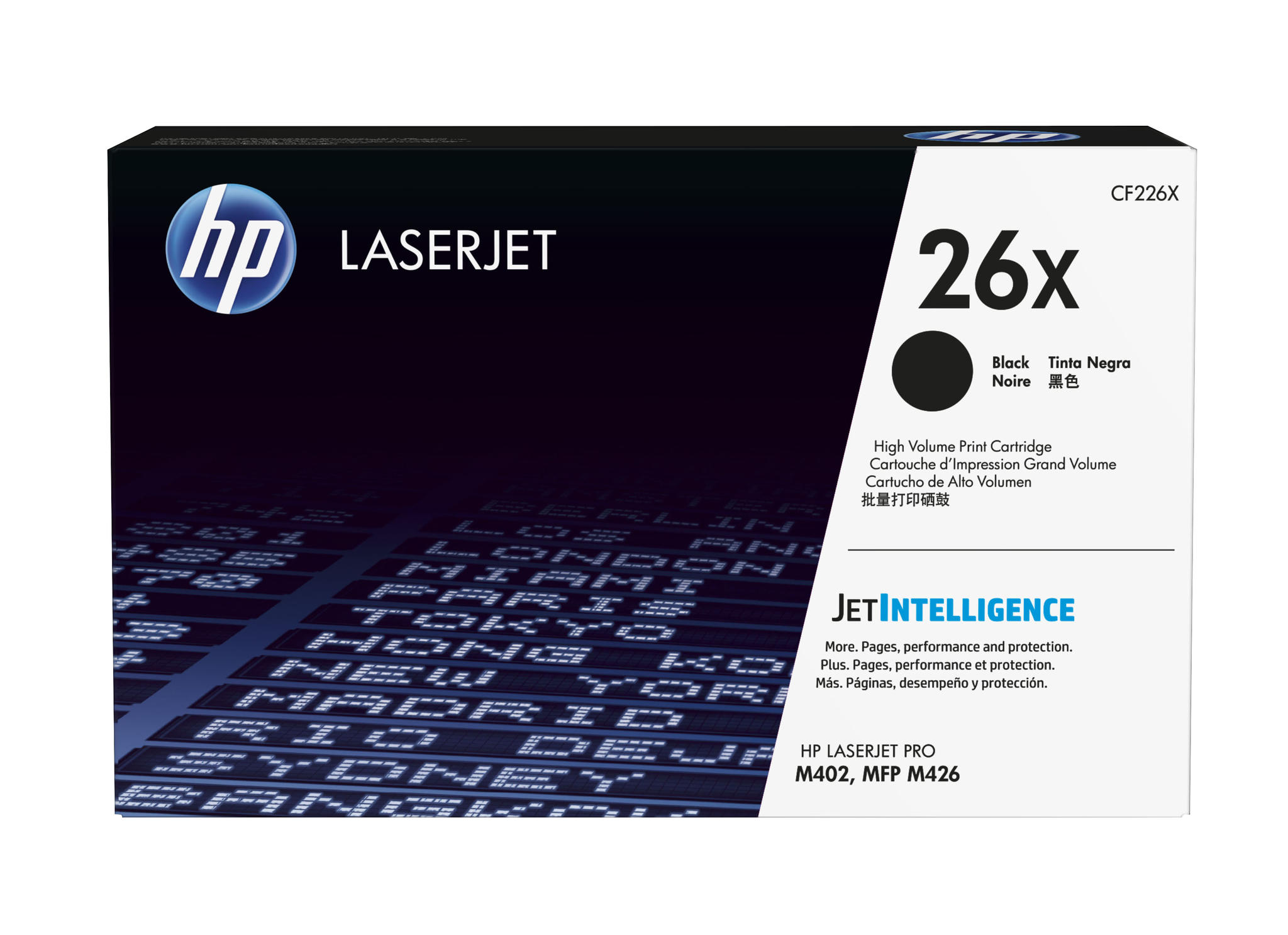 HP 26X zwart
