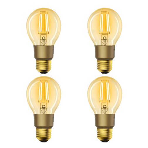 Woox Smart Filament E27 lamp 4-pack