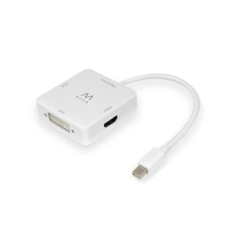 Ewent Mini DP naar VGA/DVI/HDMI 4K
