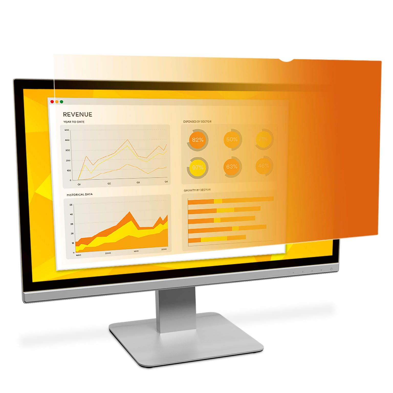 3M Gold Privacy Filter 24 widescreen