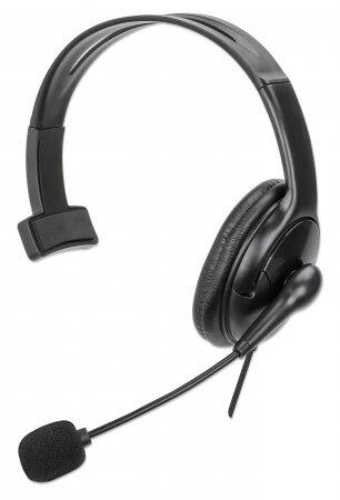 Manhattan Headset zwart afbeelding