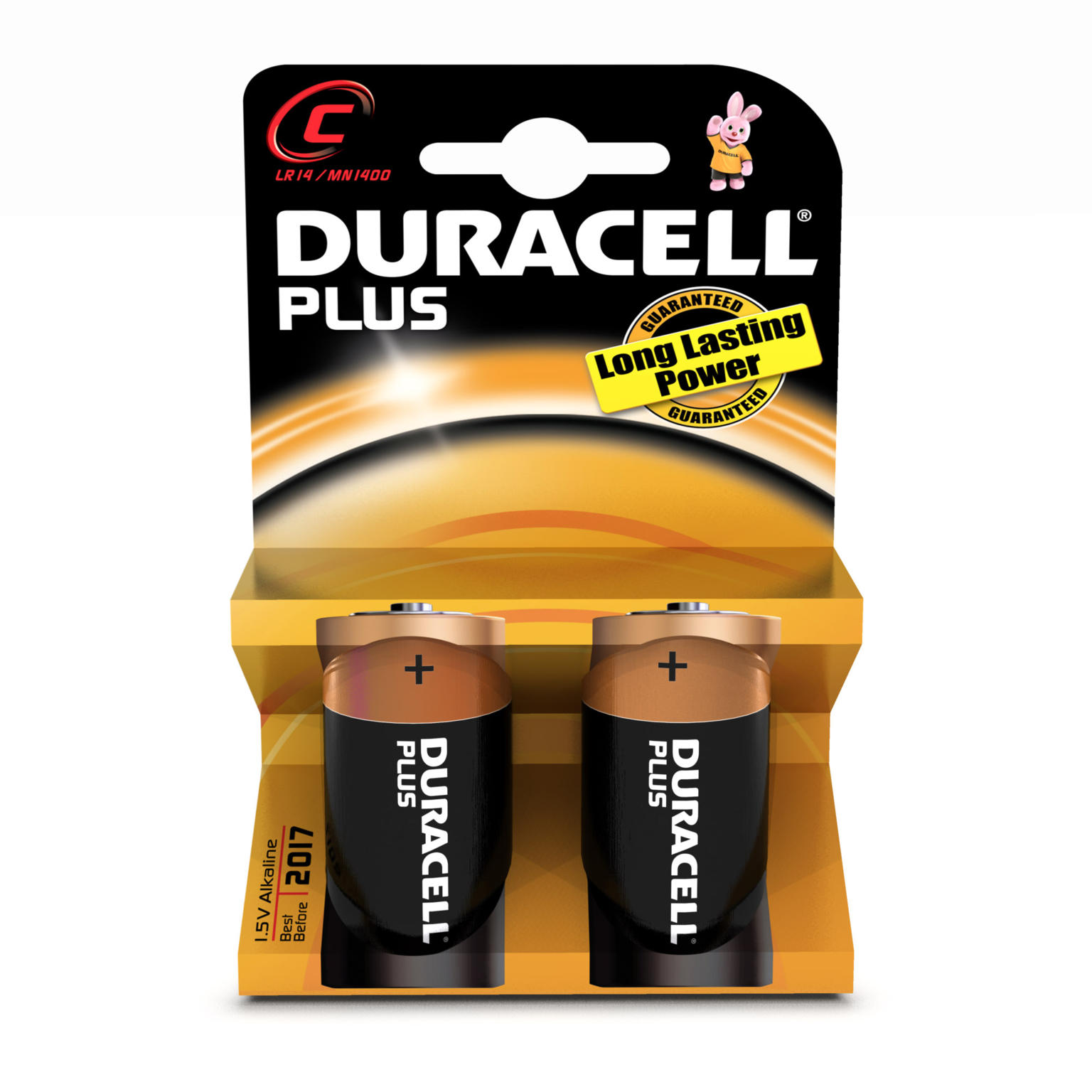 Duracell LR14 C batterij 2 stuks