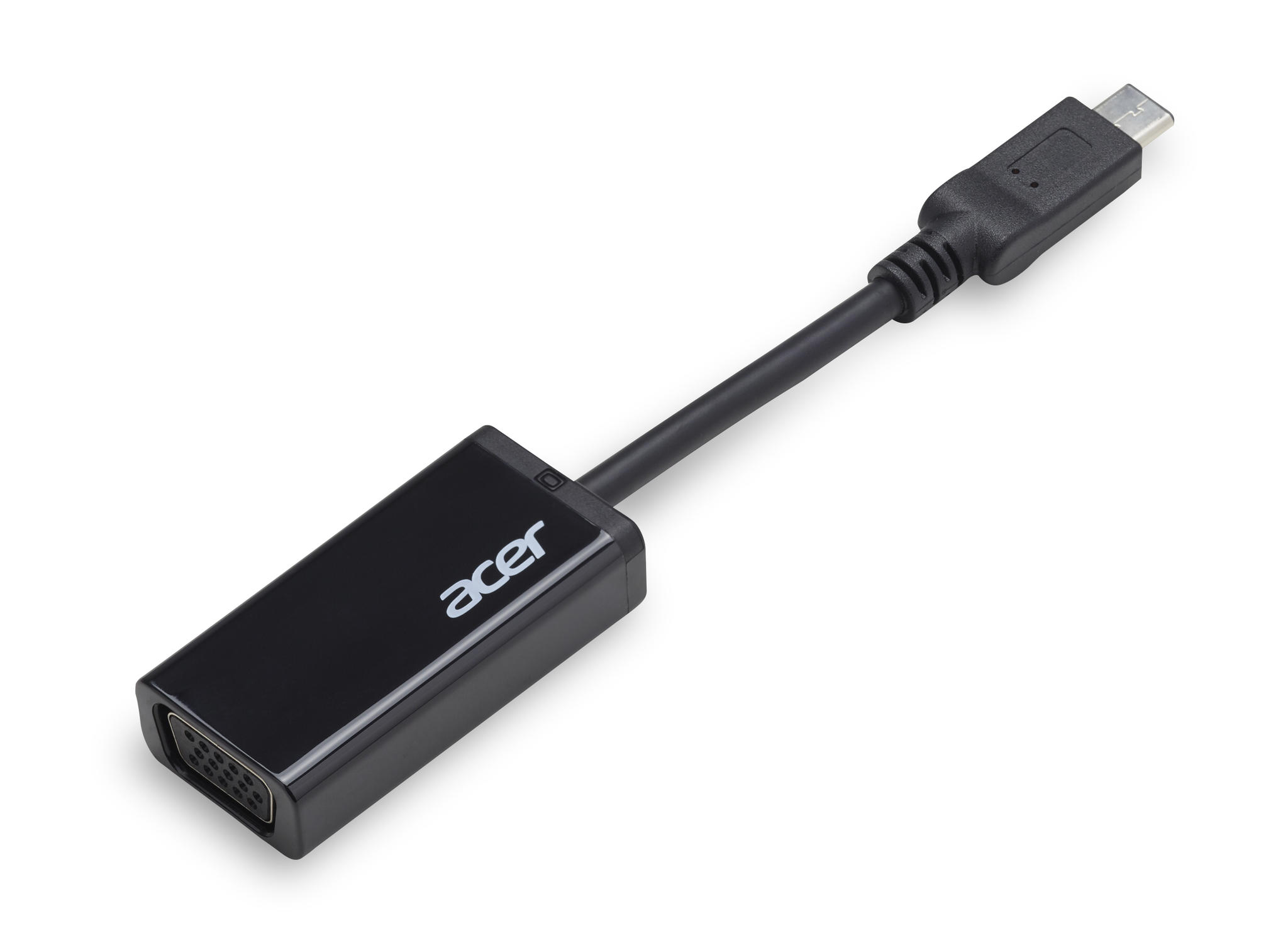 Acer NP.CAB1A.011 USB Type C VGA Zwart kabeladapter-verloopstukje