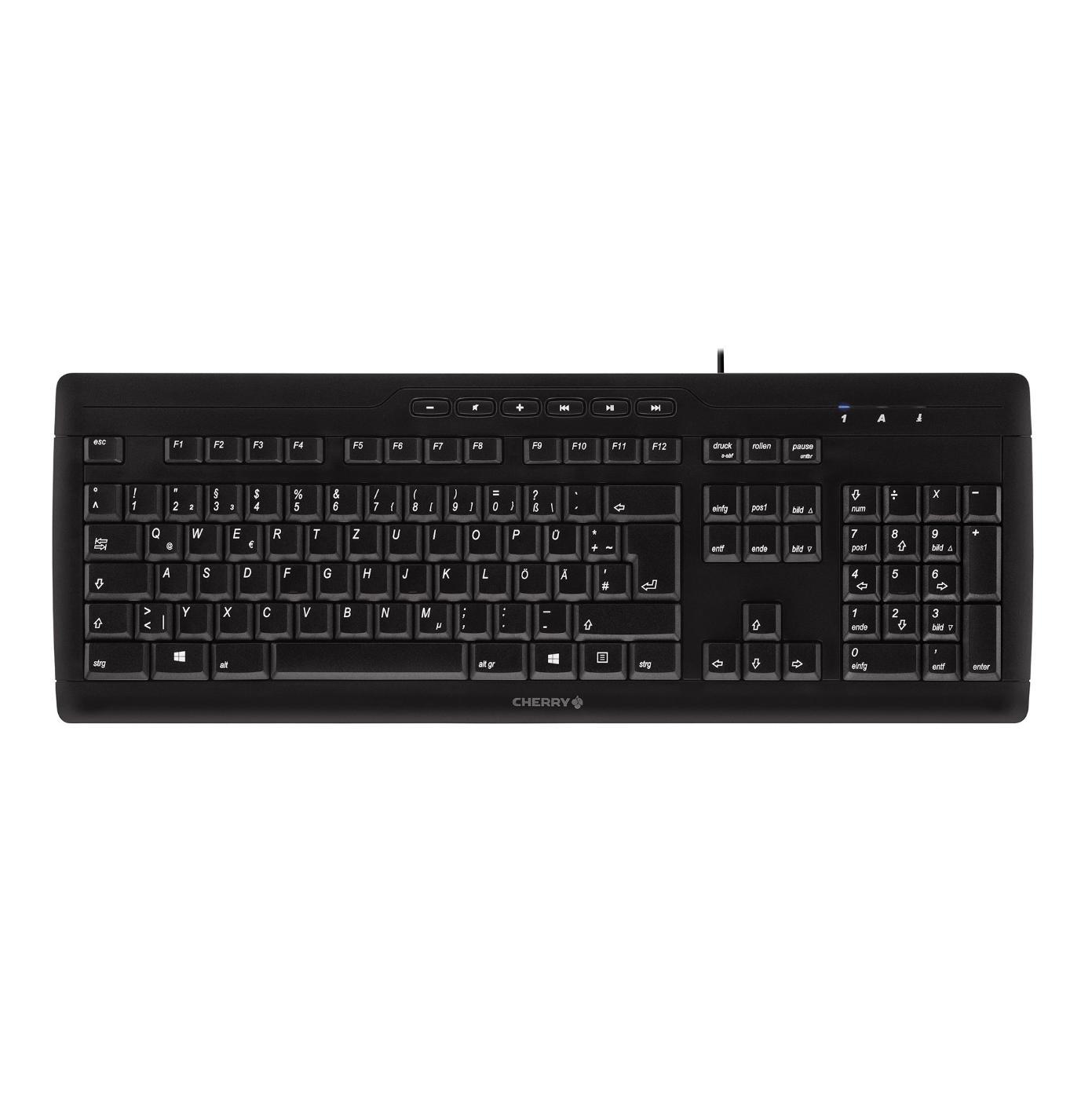 Image of Cherry Keyboard/Stream 3.0 USB Black Qwerty US