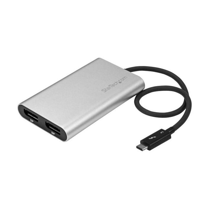 Thunderbolt 3 to Dual DisplayPort 4K