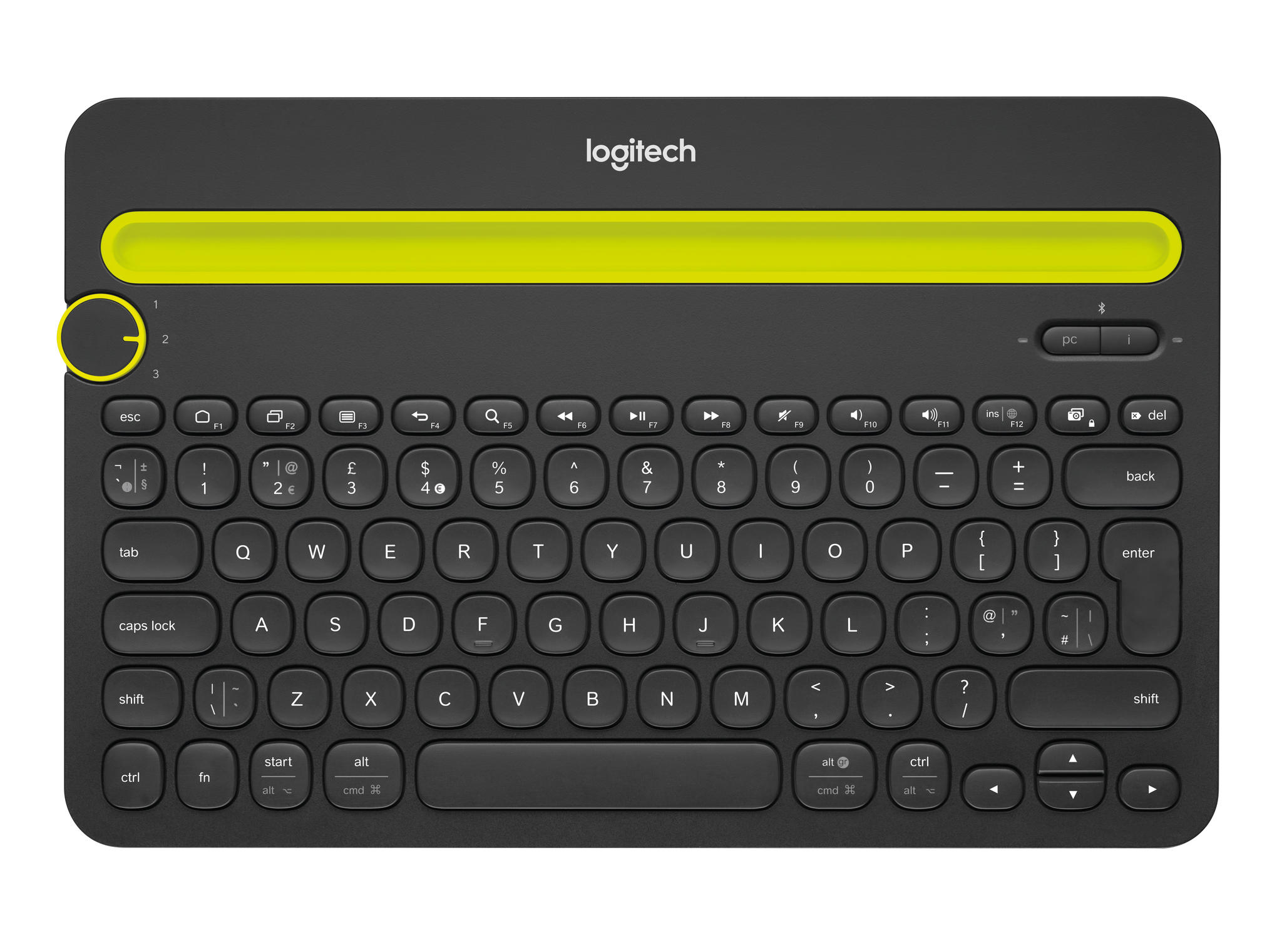 Logitech K480 Multi-Device zwart