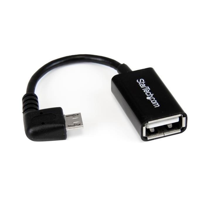 StarTech OTG Adapter MicroUSB naar USB Zwart
