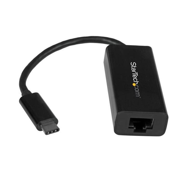 StarTech USB-C naar Gigabit adapter zwart