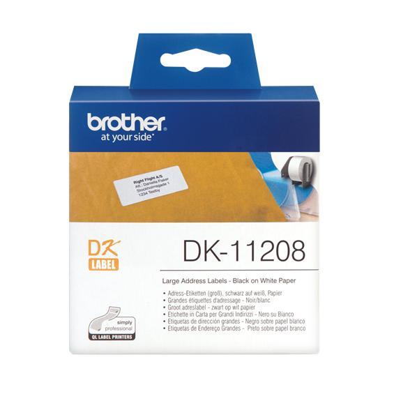 Image of Brother Bro Dk-Tape Dk11208 38Mm X 90Mm X 400'S