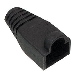 Image of Computer Strain Relief RJ45 Zwart