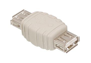 Image of Haiqoe Adapter USB 2.0 fem ==> USB 2.0 fem