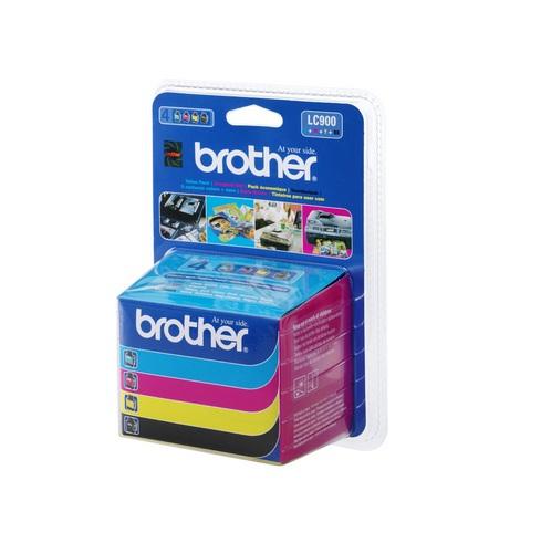 Image of Brother Ink Cartridge Lc900 Value Pack (B C M Y)