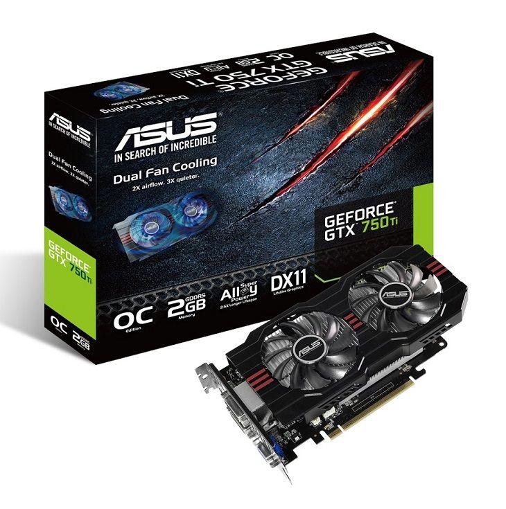Image of Asus GeForce GTX 750 Ti OC 2048MB