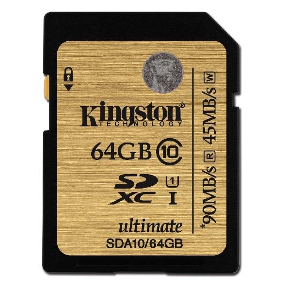 Kingston Technology SDHC-SDXC Class 10 UHS-I 64GB