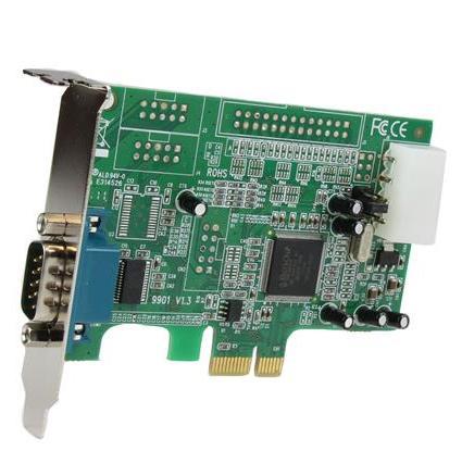 StarTech.com 1-poort Low Profile Native RS232 PCI Express Seriële Kaart met 16550 UART