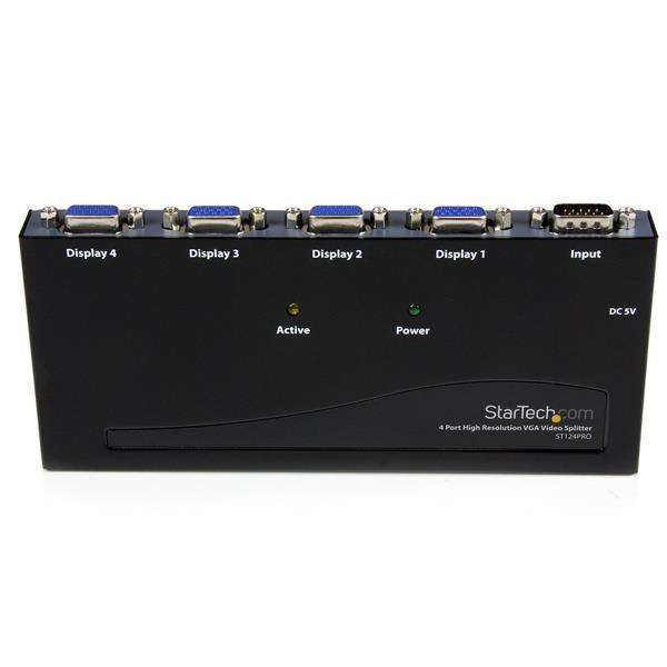 Startech 4 Poorts Vga Video Splitter 350 Mhz startech kopen in de aanbieding Startech 4 Poorts Vga Video Splitter 350 Mhz startech kopen in de aanbieding